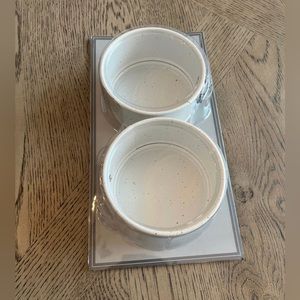 Masterclass mini springform cake pans 2pc speckled white and gray NWT